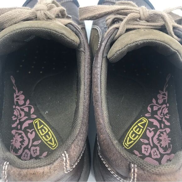 Keen PRESIDIO Cascade / Shiitake Leather Performance Activewear Shoes - Picture 10 of 12